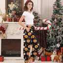 Lindanina Women's Christmas Pajama Pants Lounge Soft Sleepwear Pj Bottoms with Pockets S-XXL (XL)