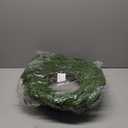 24 Inch Real Touch Norfolk Pine Wreath Christmas Wreaths for Front Door, Large Artificial Christmas Wreath Outdoor Greenery Wreaths for Wall Window Porch Farmhouse Indoor Outdoor Home Holiday Decor