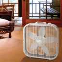 Lasko Air Circulating Box Fan 3733, White