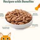 Made by Nacho Sustainably Caught Salmon & Sole Recipe with Bone Broth Minced Wet Cat Food, 5.5-oz can, Case of 6