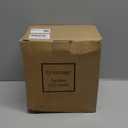 Eywamage 3 Wick Clear Glass Flameless Candle with Remote, Large Flickering LED Battery Pillar Candle  6" H 6"