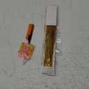 Clip in Hair Tinsel,6 Packs Champagne Gold, 24 Inch Trimmable, 75 Strands per Clip, Heat Resistant, Luxe Glitter Hair Strands for Bridal & Party Looks (02-Champagne Gold, 24 Inches 6 Pcs)