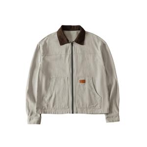 SOLY HUX Men's Bomber Jacket Zip Up Long Sleeve Collared Lightweight Spring Fall Casual Jackets Outerwear Grey Large