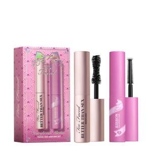 Too Faced Storybook Lashes Travel Size Mascara Set | Better Than Sex + Ribbon Wrapped Lash Tubing Mini Mascara Gift Set