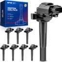 8 x KAX Pack of 8 Ignition Coil Set for Lexus LS400 1998-2000, GS400 1998-2000, SC400 1998-2000, UF229