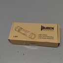 WUBEN L50 Rechargeable Tactical Flashlight, 1200 High Lumens Super Bright Handheld Flashlighs, IP68 with 5 Mode Pocket Light, LED Tail Switch Flash Light for Emergencie Camping Home Inspection Repair (Black)