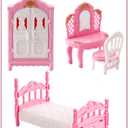 20 Pcs Mini Bathroom Set 1:12 Mini Living Room Set Miniature Accessories Miniature Furniture Accessories Model for Mini Dreamhouse