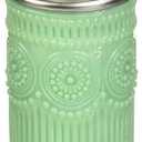 Tablecraft Sugar Shaker with Stainless Steel Top, 3.0625" x 5.75", Green