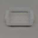 24 Pack Mini Plastic Storage Bins with Lid, 4.5"×3.1"×1.8" Clear Latch Small Storage Box Stackable Organizer Container for Crafts, Jewelry Beads, Office Supplies