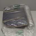 Chair Cushions for Dining Chairs Set of 4, Non Slip Kitchen Chair Pads, 17" x 16" x 2", Indoor Dining Chair Cushions with Ties, D-Shaped Seat Cushions for Kitchen Chairs, Light Brown