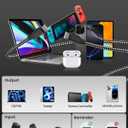 USB C to USB C Cable, 3 Pack 10FT 60W Type C Nylon Braided Charger Cord Fast Charging for iPhone 17 16 15 Series iPad MacBook CarPlay and More (Black)