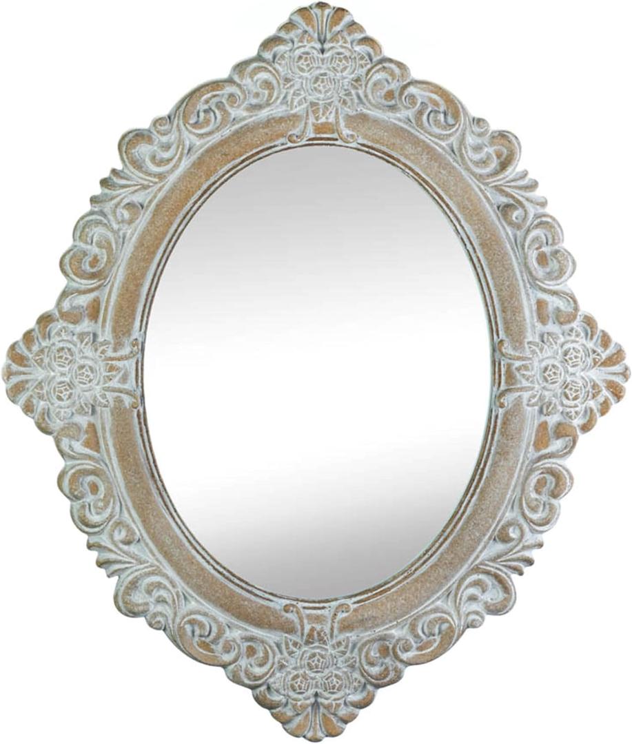Accent Plus Vintage Amelia Taupe Mirror 19.75x0.5x23.25