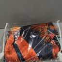 Yogeneg 7 Piece Bed in a Bag Queen Size Comforter Set Beige Bedding Set,Pink Floral Green Leaves Pattern Reversible Design,Soft Microfiber Comforter with Sheet Set,All Season(Beige,Queen)