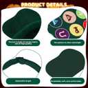 4Pcs Costume Accessories Set for Women Halloween Party Dress Up (Green)