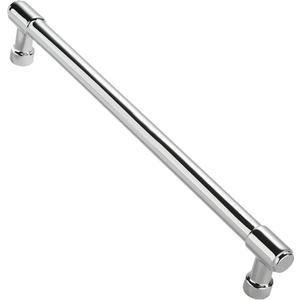 Solid Heavy Duty Jasper Pull Polished Chrome Appliance Pull 18 Inch Cabinet Pulls Extra Long Kitchen Cabinet Handles Cabinet Hardware Kitchen Handles for Drawer Cupboard Handles