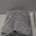 Magnetic Thermal Insulated Door Curtain, Temporary Cover, Durable Upgraded Oxford Cloth & Thicken Cotton Fill, Soundproof and Windproof (Gray, Fits Size 38" x 82")