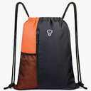 Port Authority Color block Cinch Pack Black/Orange 10 pack