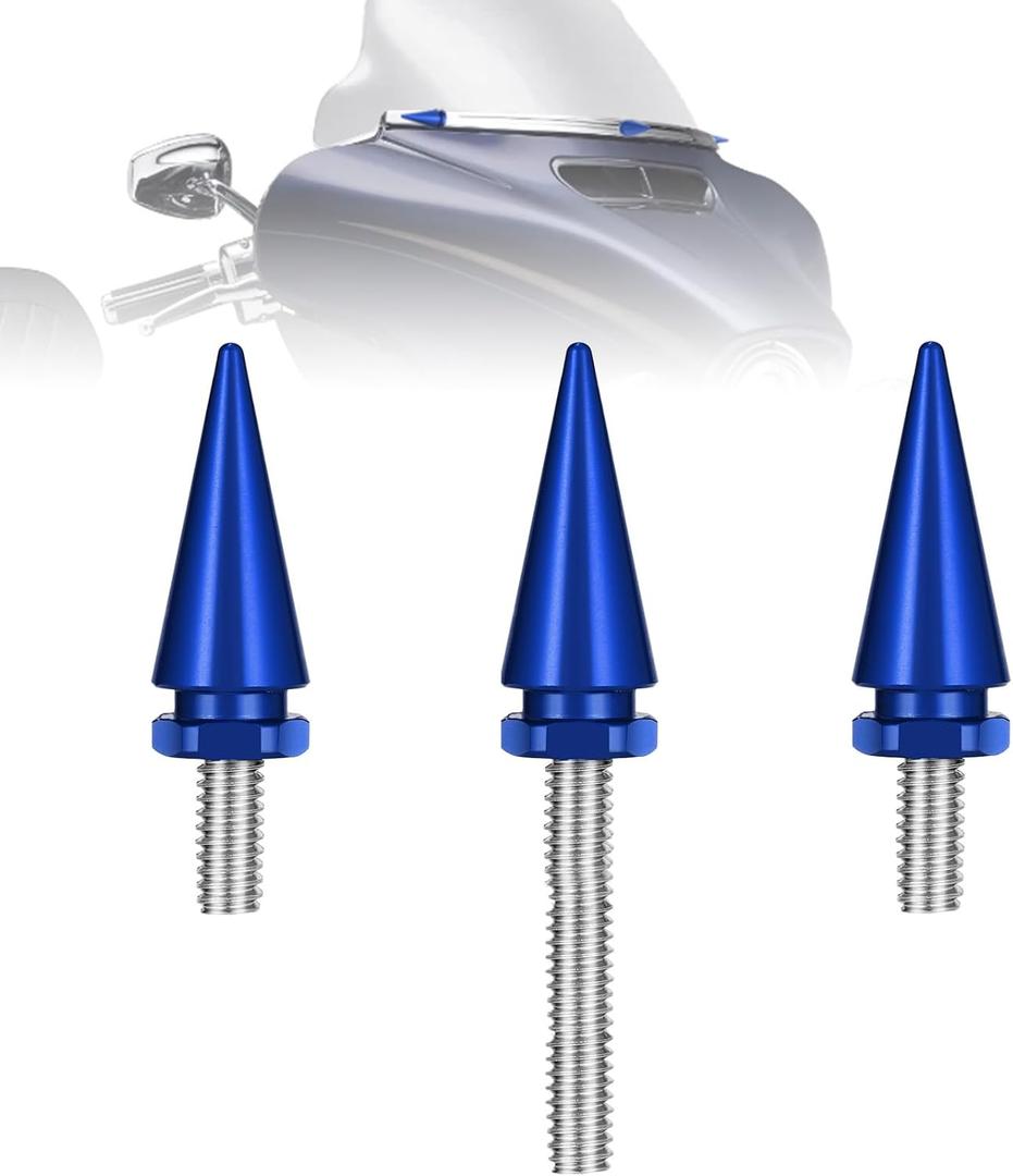 Fairing Bolts, Motorcycle Windshield Bolts Kit Compatible with Fit for Harley Davidson Touring 2014-2024 Ultra Limited Street Glide Electra Glide Tri Glide