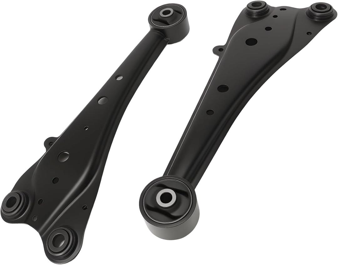2Pcs Trailing Control Arms with Bushing for RAV4 2006-2011 48760-42010 48780-42010, Rear Left and Right Side