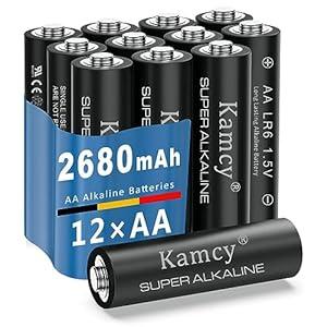 AAA Batteries, 1400mAh, 1.5V Triple AAA Batteries (12 Pack), High-Performance Alkaline Batteries AAA Size, Long-Lasting & Leakproof Single-Use AAA Battery