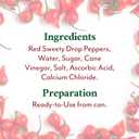 Roland Foods Red Sweety Drop Peppers, Specialty Imported Food, 28 Ounce Can, Pack of 1