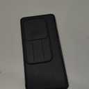 Case Compatible with Oneplus 13, Slide Cover Camera Lens Privacy Protection Case TPU Bumper Hard PC Back Cover Oneplus13 (Black)