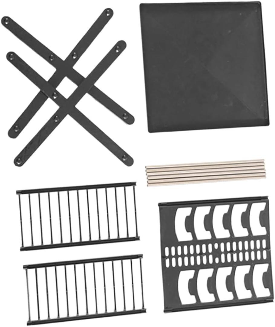 Veemoon 1set Home Drying Rack Plate Drain Rack Household Dish Kitchen Sink Accessories Stable Easy to Organize