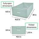 Ingenuity Tuckaway Toddler Folding Tub, Converts Shower to Tub, Folds to Store, Easy to Clean, No Assembly Required, Portable Baby Bathtub for Travel, 12M-5Y, Green