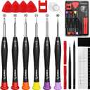 STREBITO 18PCS Phone Repair Tool Kit, Gifts for Him/Men/Dad, Small Screwdriver Set for iPhone 15 14 13 12 11Pro Max/XS/XR/X/8 Plus/7 Plus/6S 6 Plus/5/4