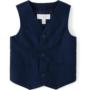Gymboree And Toddler Dressy Vests (2T, Tidal Navy)