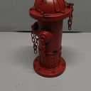 7.8" H Metal Potty Training Fire Hydrant for Dogs to Pee On, Vintage Small Dog Fire Hydrant Pee Post for Indoor or Outdoor Garden Decor