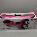 Hover-1 Ultra Electric Hoverboard - 9MPH Top Speed, 9 Mile Range, 400W Motor, Long Lasting Li-Ion Battery, Rider Modes: Beginner to Expert, 5HR Full Charge Self Balancing Scooter (Pink)
