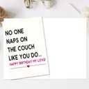 3 x Birthday Card Gifts for Husband Wife Men Women