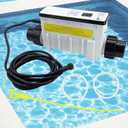 Salt Cell Saltwater Chlorine Generator Replacement for IC40 Pentair IntelliChlor,EC-520555 520555 Power Center,Salt Chlorinator System for Inground Pools up to 40,000 Gallons