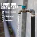 Pipe Insulation Foam Tube - Foam Pipe Insulation for Pipe Freeze Protection and Sharp Edge Protection 1/2" ID x 3/8" THK x 6FT