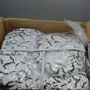 DAICO Bean Bag Chairs for Adults Giant Bean Bag Chair with Ottoman Soft Plush Beanbag Couch with Armrests Comfy Accent Chair Single Lazy Sofas with Foam for Living Room Reading Bedroom