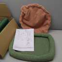 37.4" Cactus Cat Tree Tower with Twin Cat Condos for Indoor Cats, All-in-One Activity Center with Cat Scratching Post Cozy Sleeping Perch Hammock and Toy Balls,Green