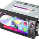 Car Radio Stereo with CD/DVD Player for Dodge RAM 1500 2500 3500 (2009-2012), for Jeep Wrangle/Unlimited (2007-2015),7 Inch Head Unit with CarPlay & Android Auto,Bluetooth & GPS Navigation