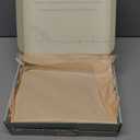 Elegant Book-Style Memory Box for Keepsakes - Decorative Storage for Love Letters, Photos, Jewelry | Artisan Paper Craft Display Case/Relationship Repair Kit (Touching Hands Bonus)