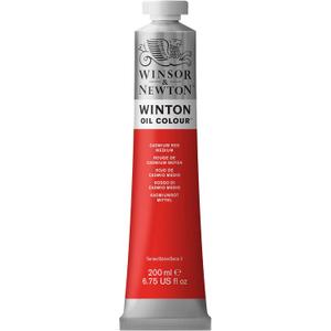 Winsor & Newton Winton Oil Color, 200ml (6.75-oz) Tube, Cadmium Red Medium