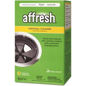 Affresh Garbage Disposal Cleaner, Removes Odor-Causing Residues, 3 Tablets