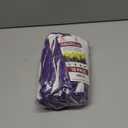 RED STEER GLOVE COMPANY, NITRILE PALM GARDENING GLOVES,PACK OF 10, (White& Purple)