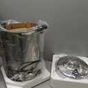 Commercial Coffee Urn 100 Cup/15L Coffee Dispenser with Upgraded Percolator, 304 Stainless Steel Hot Water Urn Beverage Dispenser with Keep Warm Mode, Large Coffee Maker for Catering Party