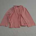 Urban CoCo Women's 3/4 Sleeve Cropped Cardigan Sweater Elegant Shrugs for Women (Medium, Pink)