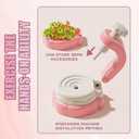 Bo-Toys DIY Fabric Flower Bouquet Kit  Kids Arts & Crafts Set with Embossing Machine, 28 Flowers, Vase & Base  Creative Preschool Activity Gift for Girls and Boys