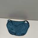 Vanity Fair Women's Illumination String Bikini Panties, Silky Stretch & Satin Trim (6, Emerald Gem)