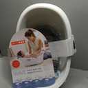 Skip Hop Baby Bath Tub 4-in-1 Grow with Baby Infant to Toddler Bathtub with Supportive Sling and Sit-Up Support Wave Age 0m+