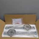 Brushed Nickel Bathroom Sconces Wall Lighting 18W LED Dimmable Vanity Light Fixture, 3000K Modern Wall Light Fixtures Indoor Wall Lamps for Bedroom Living Room Mirror Hallway Porch 18 inch (Hardwired (18in-2pcs))