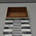 Handicrafts Home Decorative Storage Box Remote Organizer Box with Lid, Modern Decorative Keepsake Box, Boho Shelf Décor, Memory Box for Photos or Letters, Decorative Box for Table Décor