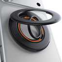 TORRAS 2025 Flagship Magnetic Phone Grip Ring Holder Kickstand [2-Sided Magnetic] [360 Rotation] Fit for MagSafe Accessories for iPhone 17 16 15 14 13 12 11 Samsung, Google, Black